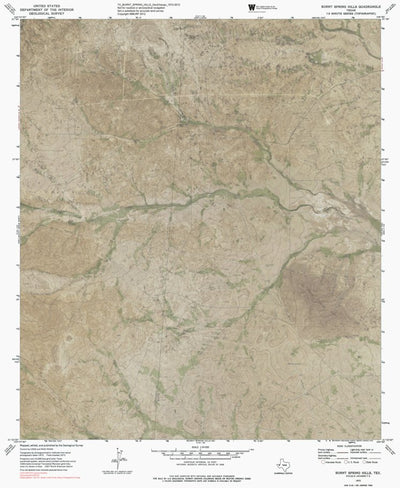 TX-BURNT SPRING HILLS: GeoChange 1972-2012 Preview 1
