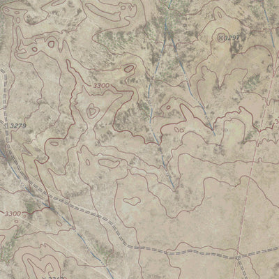 TX-BURNT SPRING HILLS SE: GeoChange 1972-2012 Preview 2