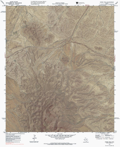TX-GOMEZ PEAK: GeoChange 1969-2012 Preview 1