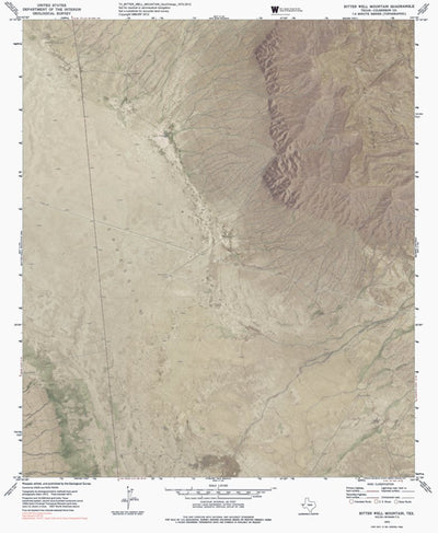 TX-BITTER WELL MOUNTAIN: GeoChange 1972-2012 Preview 1