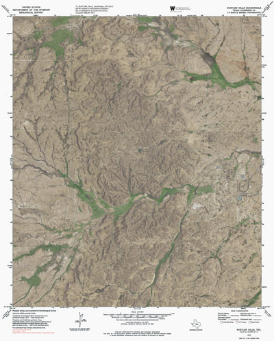 TX-RUSTLER HILLS: GeoChange 1972-2012 Preview 1