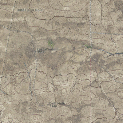 TX-SEVEN L PEAK NE: GeoChange 1972-2012 Preview 2