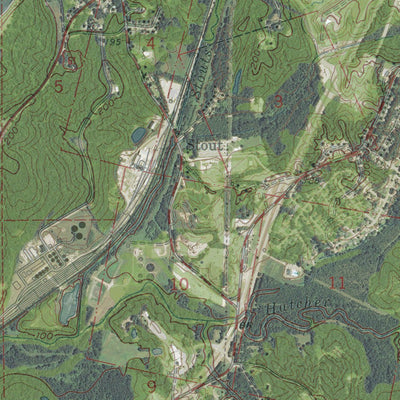 MS-LA-VICKSBURG WEST: GeoChange 1961-2012 Preview 3