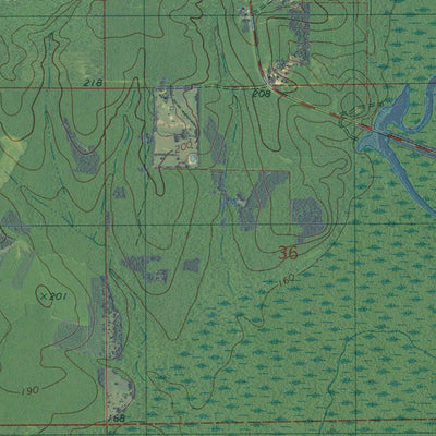 LA-BODCAU LAKE: GeoChange 1974-2013 Preview 2