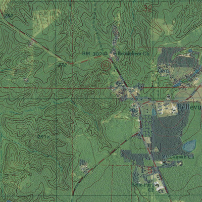 LA-BODCAU LAKE: GeoChange 1974-2013 Preview 3