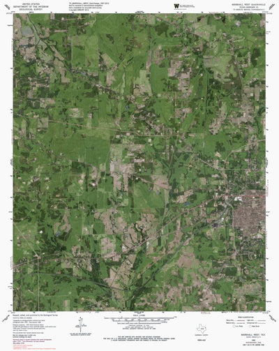 TX-MARSHALL WEST: GeoChange 1957-2012 Preview 1