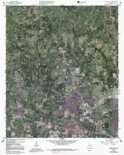 TX-WHITE OAK: GeoChange 1957-2012 Preview 1
