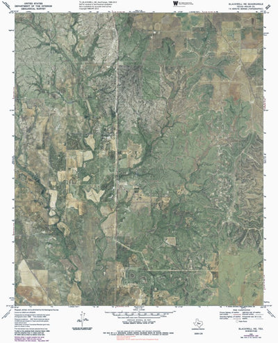 TX-BLACKWELL NE: GeoChange 1966-2012 Preview 1