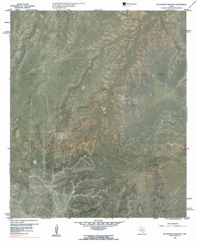 TX-MCWHORTER MOUNTAIN: GeoChange 1957-2012 Preview 1