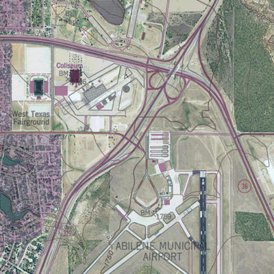 TX-ABILENE EAST: GeoChange 1954-2012 Preview 2