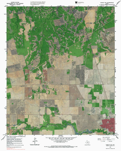 TX-HAMLIN NW: GeoChange 1964-2012 Preview 1