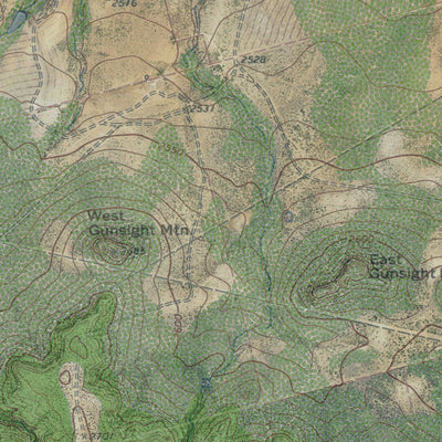 TX-GUNSIGHT DRAW: GeoChange 1969-2012 Preview 3