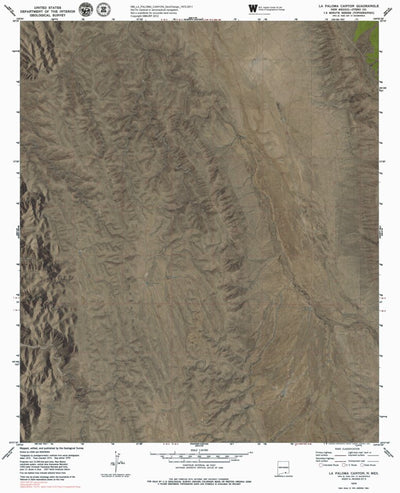 NM-LA PALOMA CANYON: GeoChange 1972-2011 Preview 1