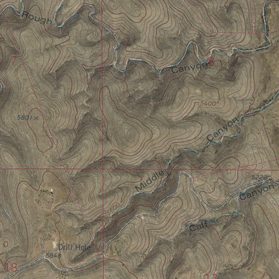 NM-LA PALOMA CANYON: GeoChange 1972-2011 Preview 3