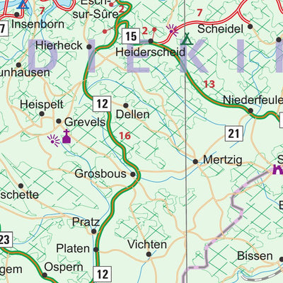 Luxembourg1:250,000 - ITMB Preview 2