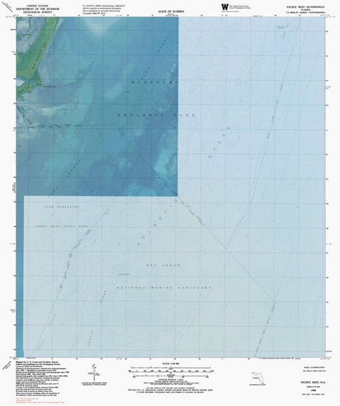 FL-PACIFIC REEF: GeoChange 1946-2010 Preview 1