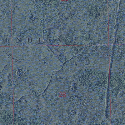 FL-COW BONE ISLAND 1 SE: GeoChange 1971-2010 Preview 3