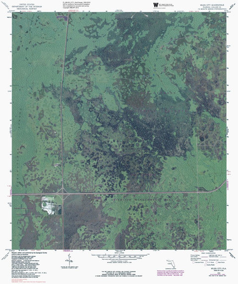 FL-MILES CITY: GeoChange 1952-2010 Preview 1