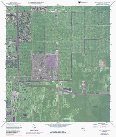FL-BELLE MEADE NW: GeoChange 1951-2010 Preview 1