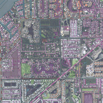 FL-FORT MYERS SW: GeoChange 1951-2010 Preview 3