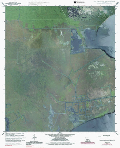 LA-LAKE CATAOUATCHE WEST: GeoChange 1965-2010 Preview 1