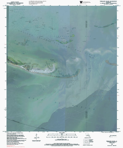 LA-TIMBALIER ISLAND: GeoChange 1952-2010 Preview 1