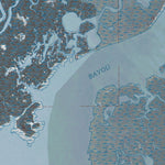 LA-GRAND BAYOU DU LARGE: GeoChange 1952-2010 Preview 2