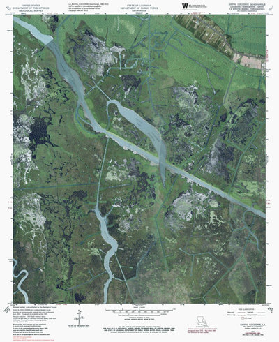 LA-BAYOU COCODRIE: GeoChange 1963-2010 Preview 1