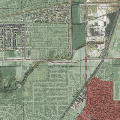 TX-JACINTO CITY: GeoChange 1976-2012 Preview 2