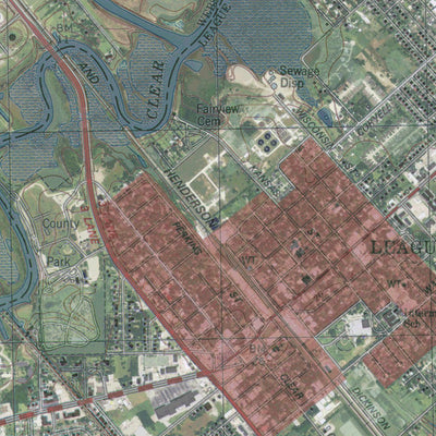 TX-LEAGUE CITY: GeoChange 1975-2012 Preview 3