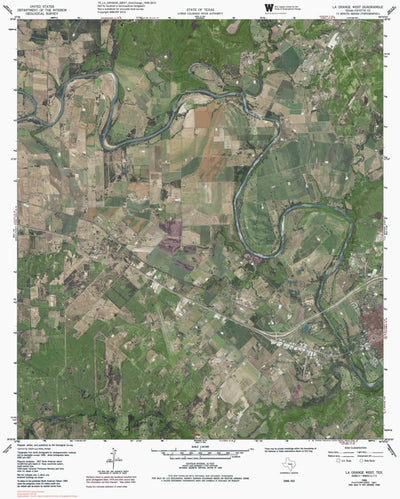 TX-LA GRANGE WEST: GeoChange 1956-2012 Preview 1