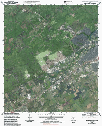 TX-NEW BRAUNFELS WEST: GeoChange 1956-2012 Preview 1