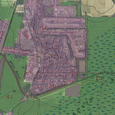 LA-MONROE NORTH: GeoChange 1956-2013 Preview 2