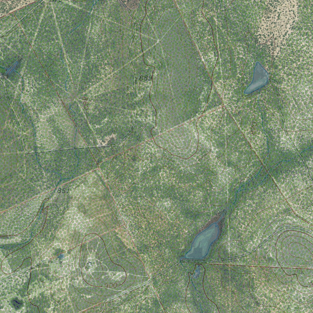 Garner Development Map TX-GARNER FIELD: GeoChange 1970-2012 Map by Western Michigan University ...