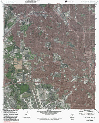 TX-SAN ANTONIO WEST: GeoChange 1952-2012 Preview 1