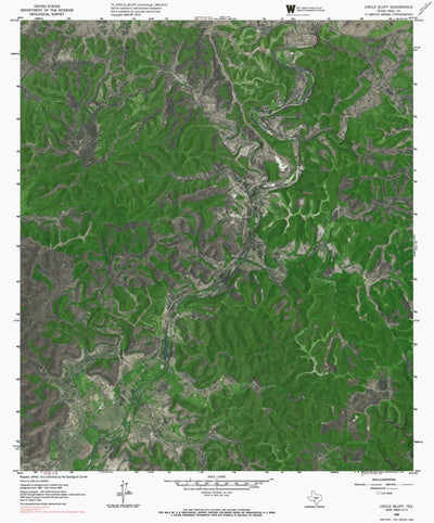 TX-CIRCLE BLUFF: GeoChange 1962-2012 Preview 1