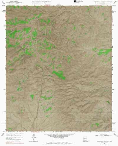 NM-CORNUCOPIA CANYON: GeoChange 1964-2014 Preview 1