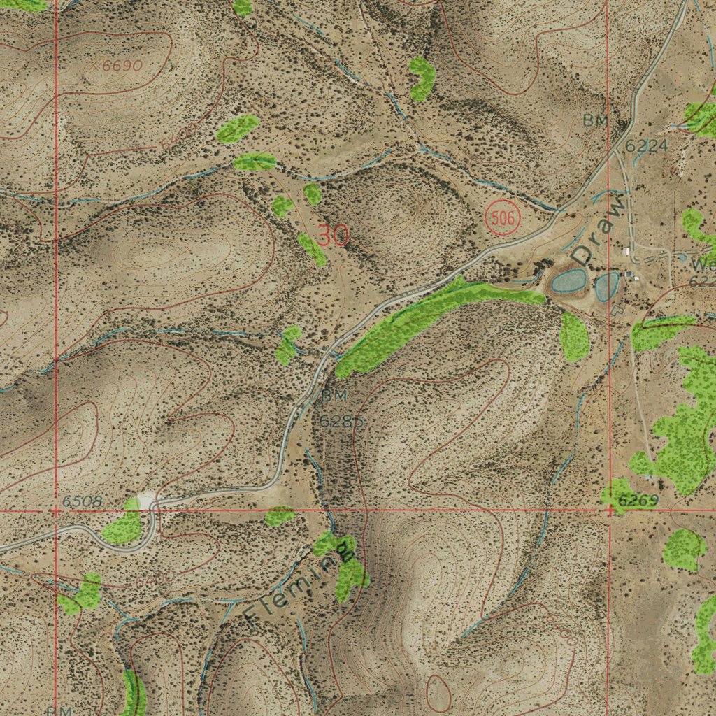 NM-PINON: GeoChange 1964-2014 Map by Western Michigan University ...