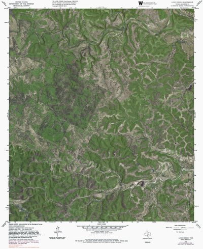 TX-LOVE CREEK: GeoChange 1962-2012 Preview 1