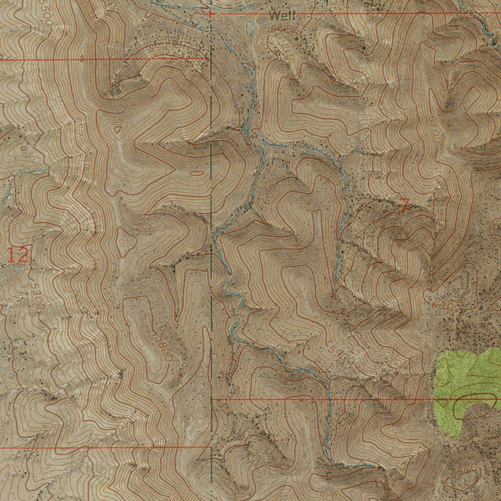 NM-PINON RANCH: GeoChange 1964-2014 Map by Western Michigan University ...