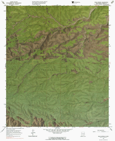NM-BEAR SPRING: GeoChange 1964-2014 Preview 1
