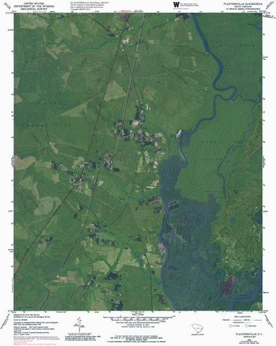 SC-PLANTERSVILLE: GeoChange 1942-2011 Preview 1