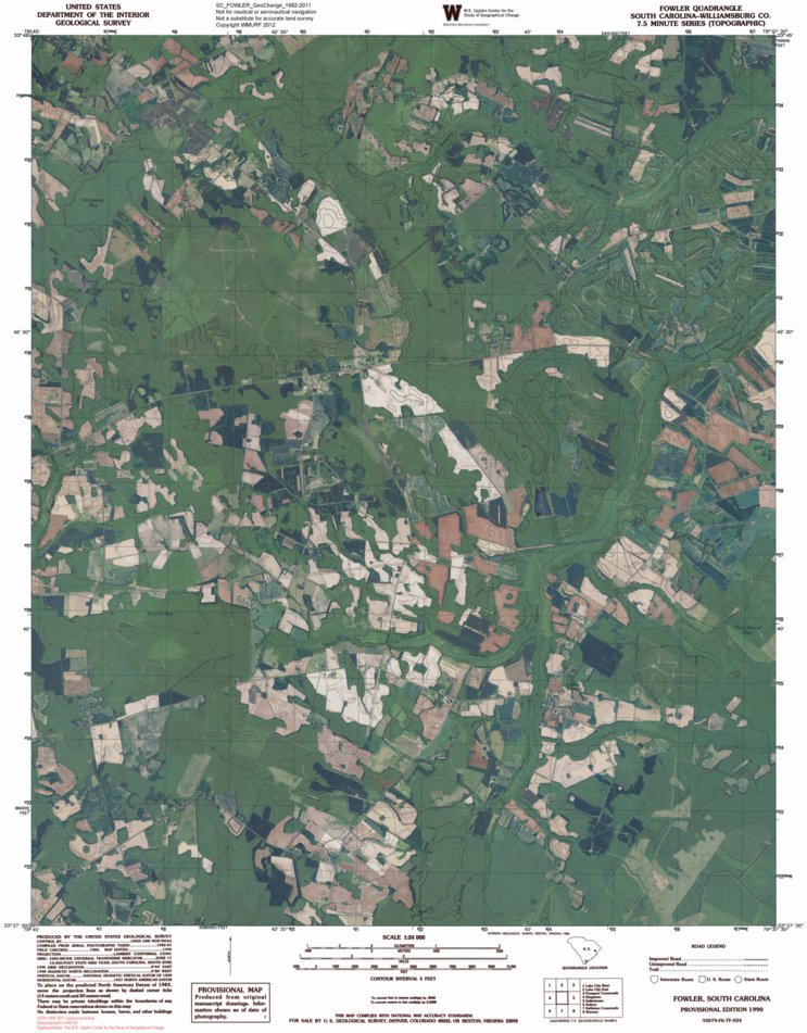 SC-FOWLER: GeoChange 1982-2011 Map by Western Michigan University ...