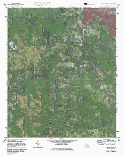GA-GRIFFIN SOUTH: GeoChange 1969-2015 Preview 1