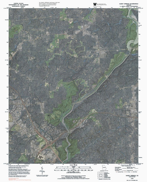 GA-SANDY SPRINGS: GeoChange 1991-2015 Preview 1