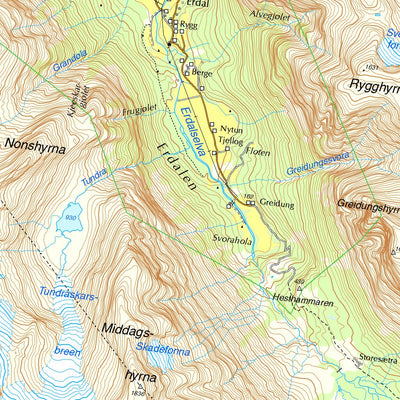 Norway 1:50k Map 20 Preview 3
