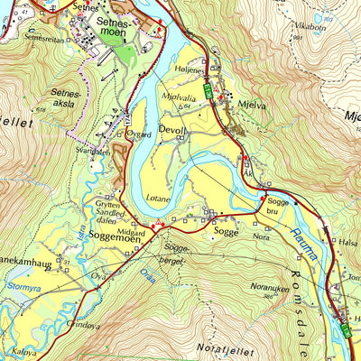 Norway 1:50k Map 24 Preview 3