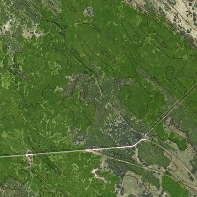 TX-ROSITA LAKE NE: GeoChange 1953-2012 Preview 2