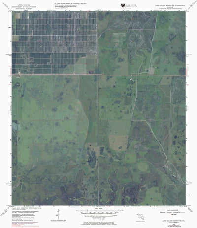 FL-LONG ISLAND MARSH NE: GeoChange 1952-2010 Preview 1