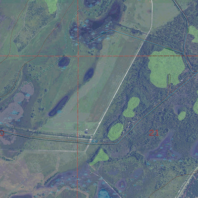FL-FORT DRUM NW: GeoChange 1950-2010 Preview 2